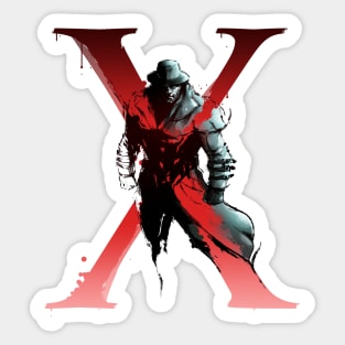 Mr. X Sticker